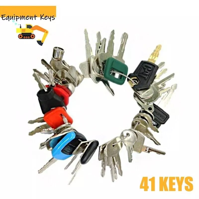Heavy Equipment Key Set - Juego de llaves para equipos pesados,