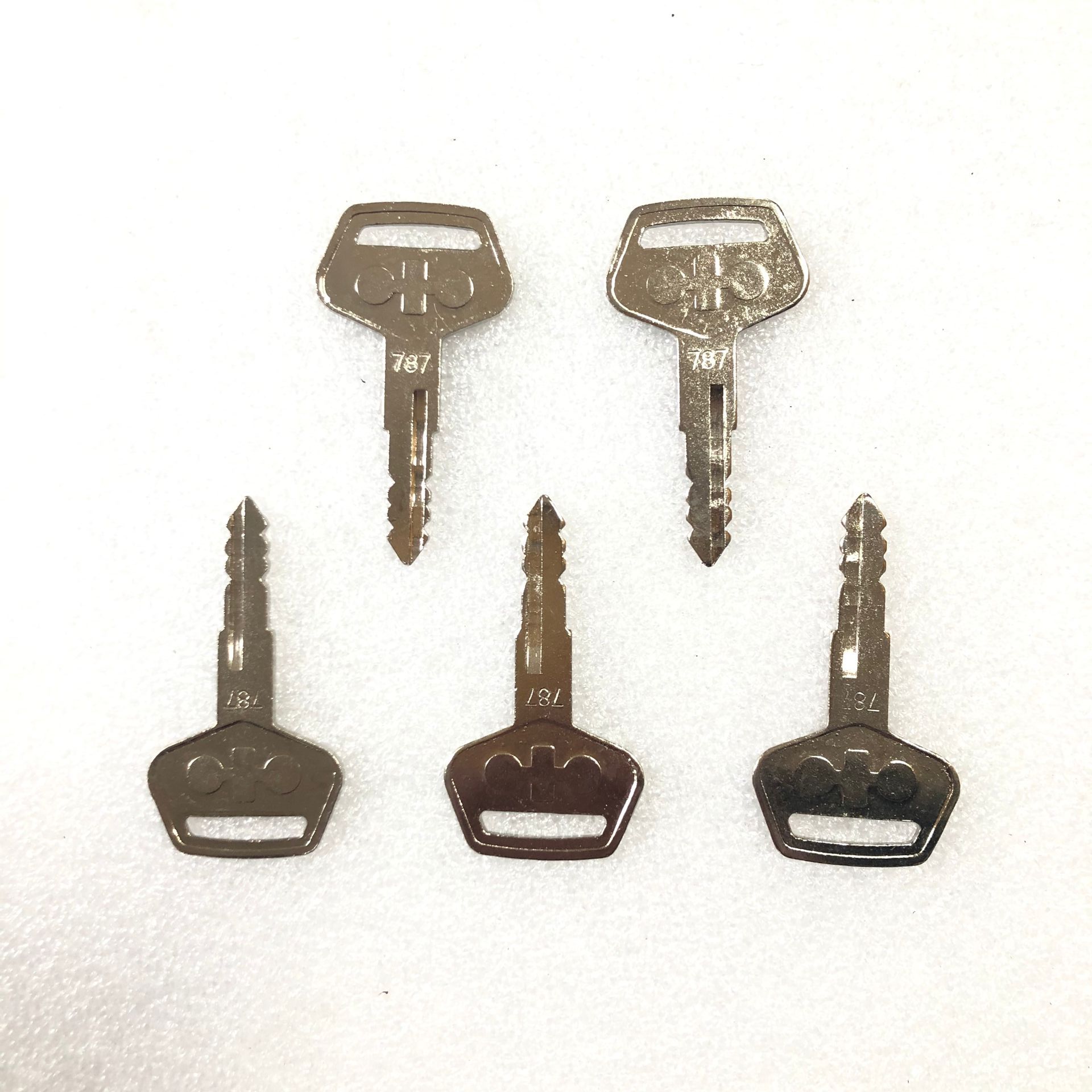 Heavy Equipment Key Set - Juego de 5 piezas para equipo