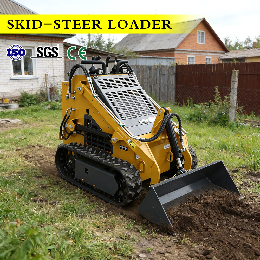 Heavy Equipment China Brand - Minicargadora de Dirección Deslizante Robusta con