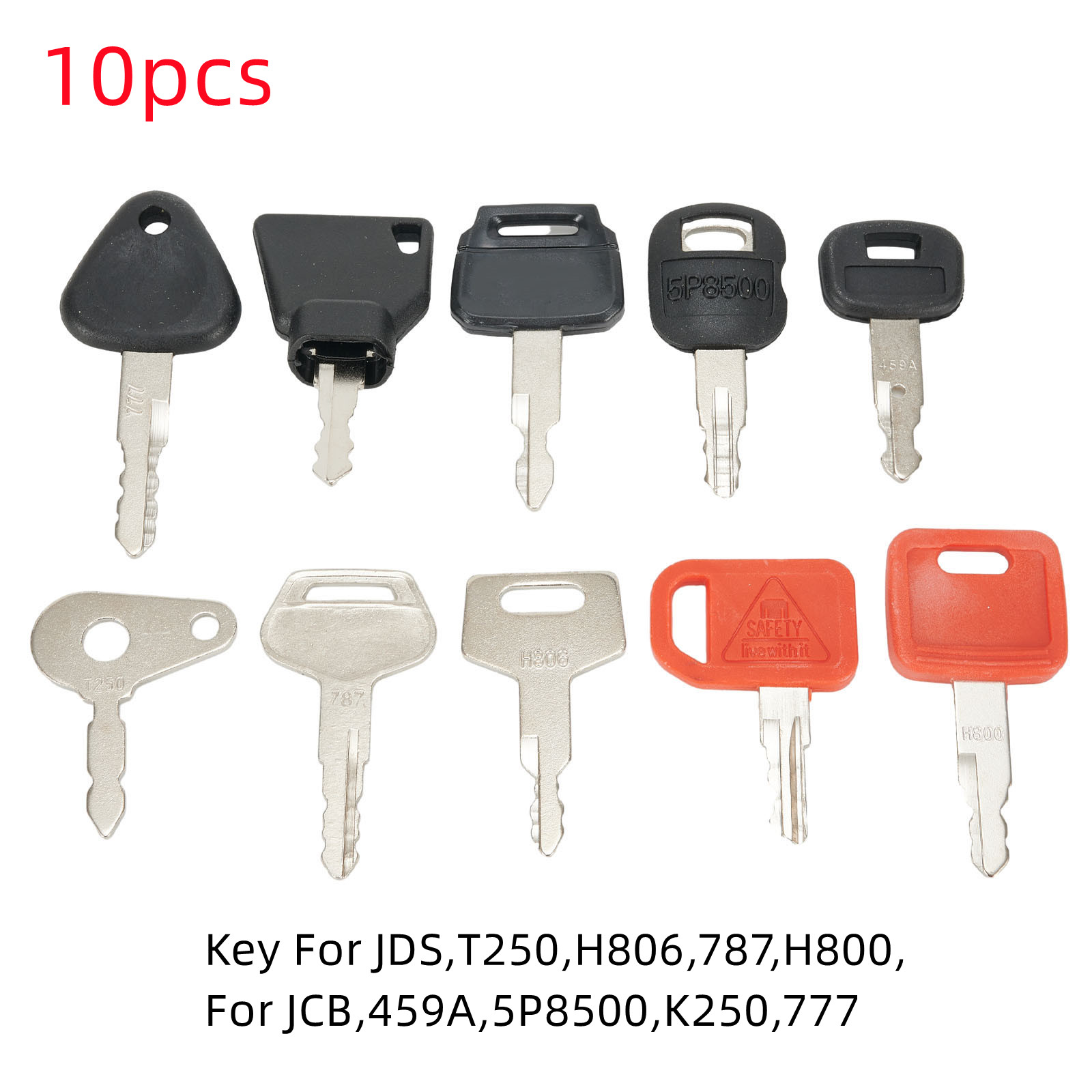 Heavy Equipment Key Set - Juego de llaves de encendido para