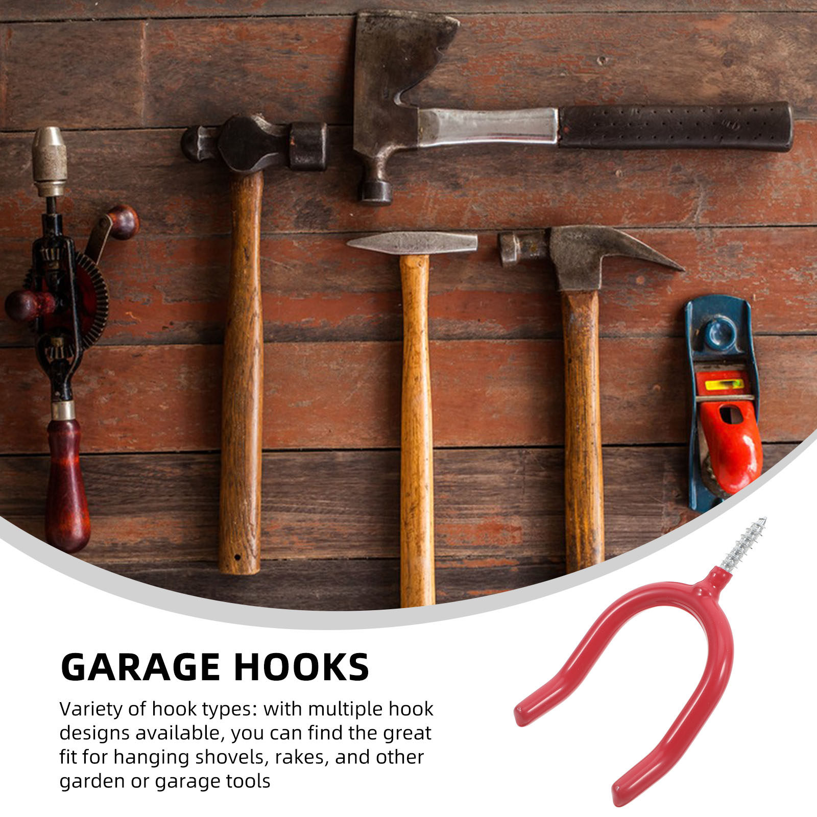 Ganchos Utilitarios en Forma d - Heavy Equipment Storage Yard reseña y precio
