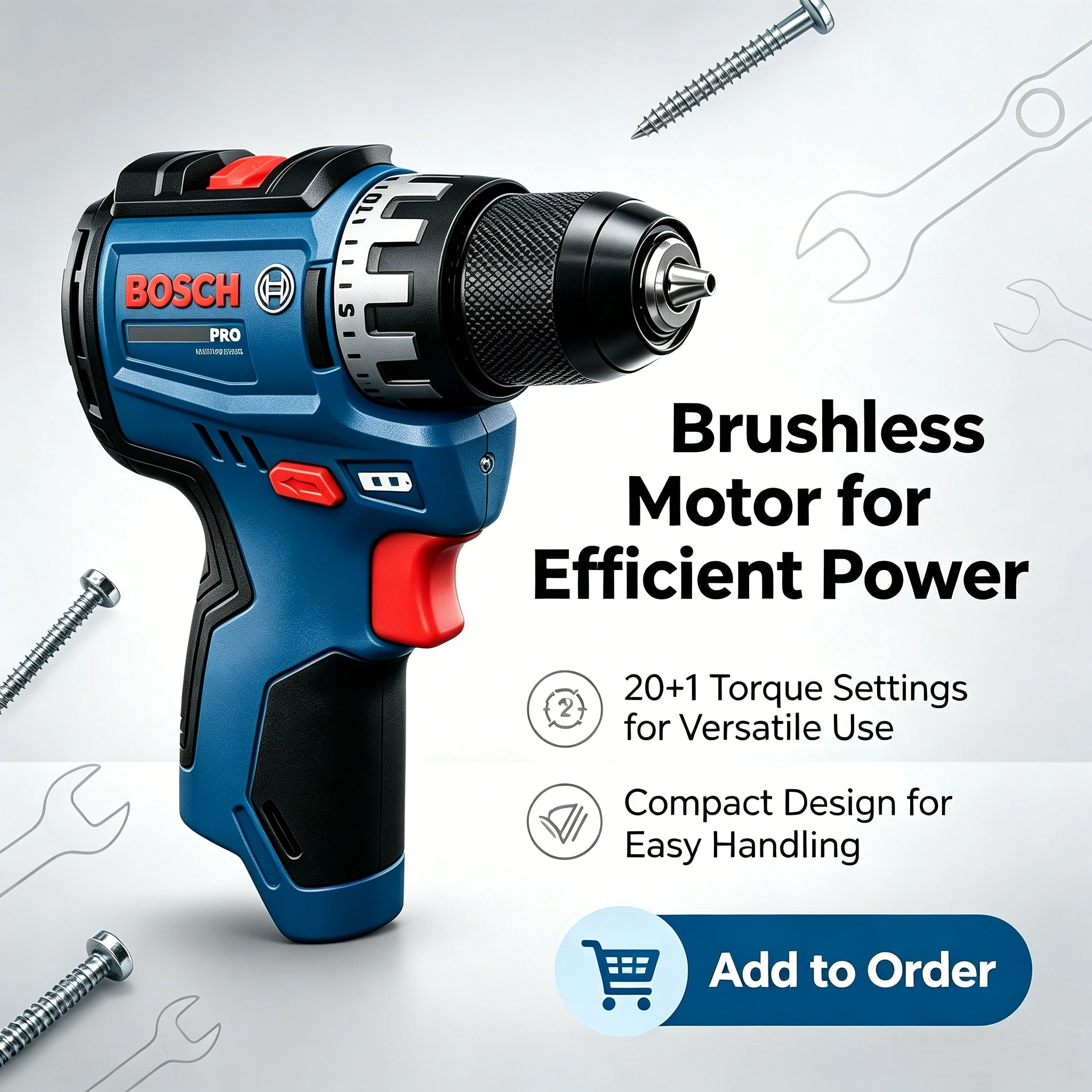 Taladro Inalámbrico Bosch Prof - Heavy Equipment And Machinery reseña y precio