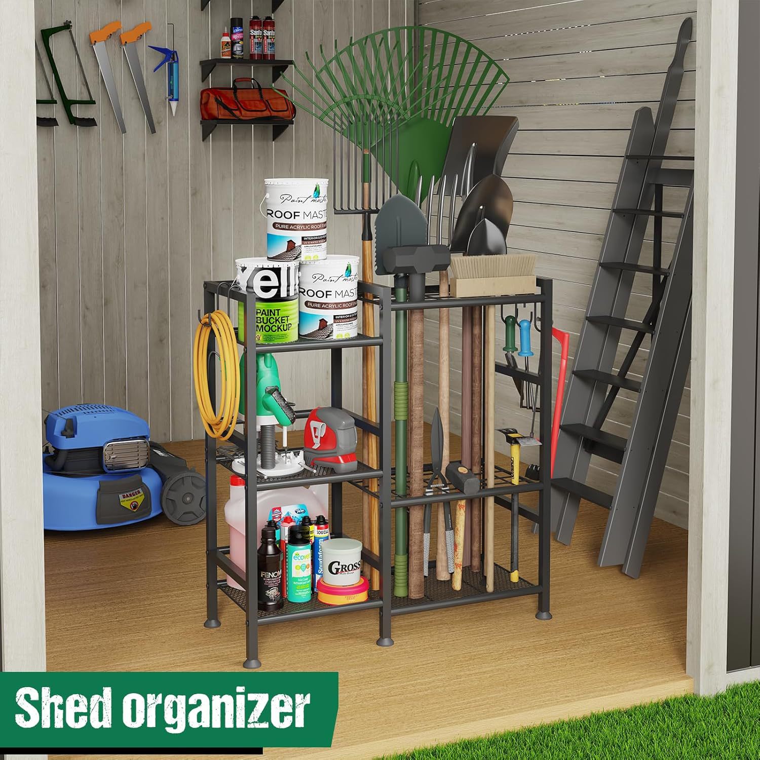 Organizador de herramientas de - Heavy Equipment Storage Yard reseña y precio