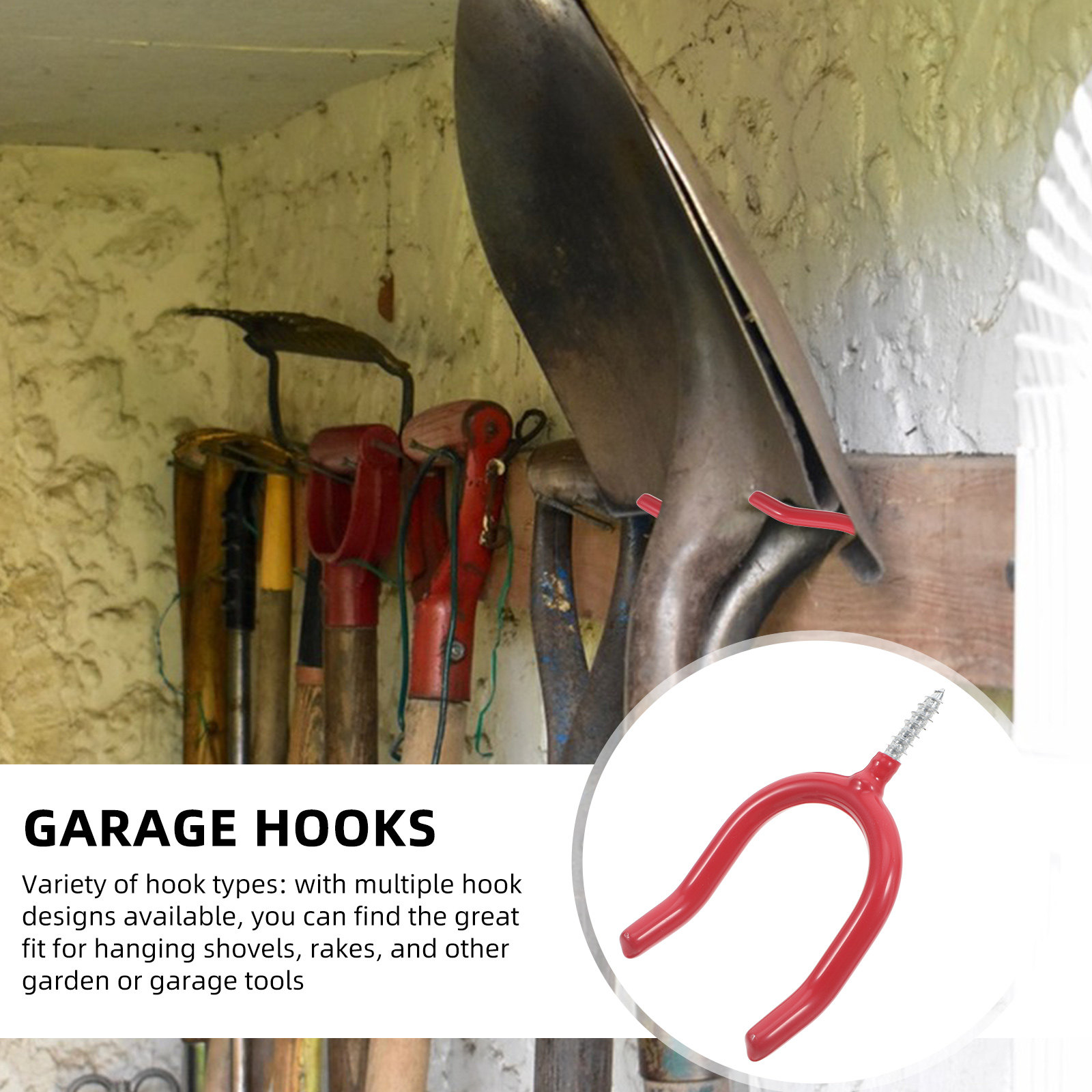 Ganchos Utilitarios en Forma d - Heavy Equipment Storage Yard reseña y precio
