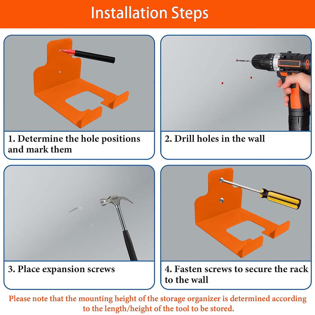 Soporte de Pared para Herramie - Heavy Equipment Storage Yard reseña y precio