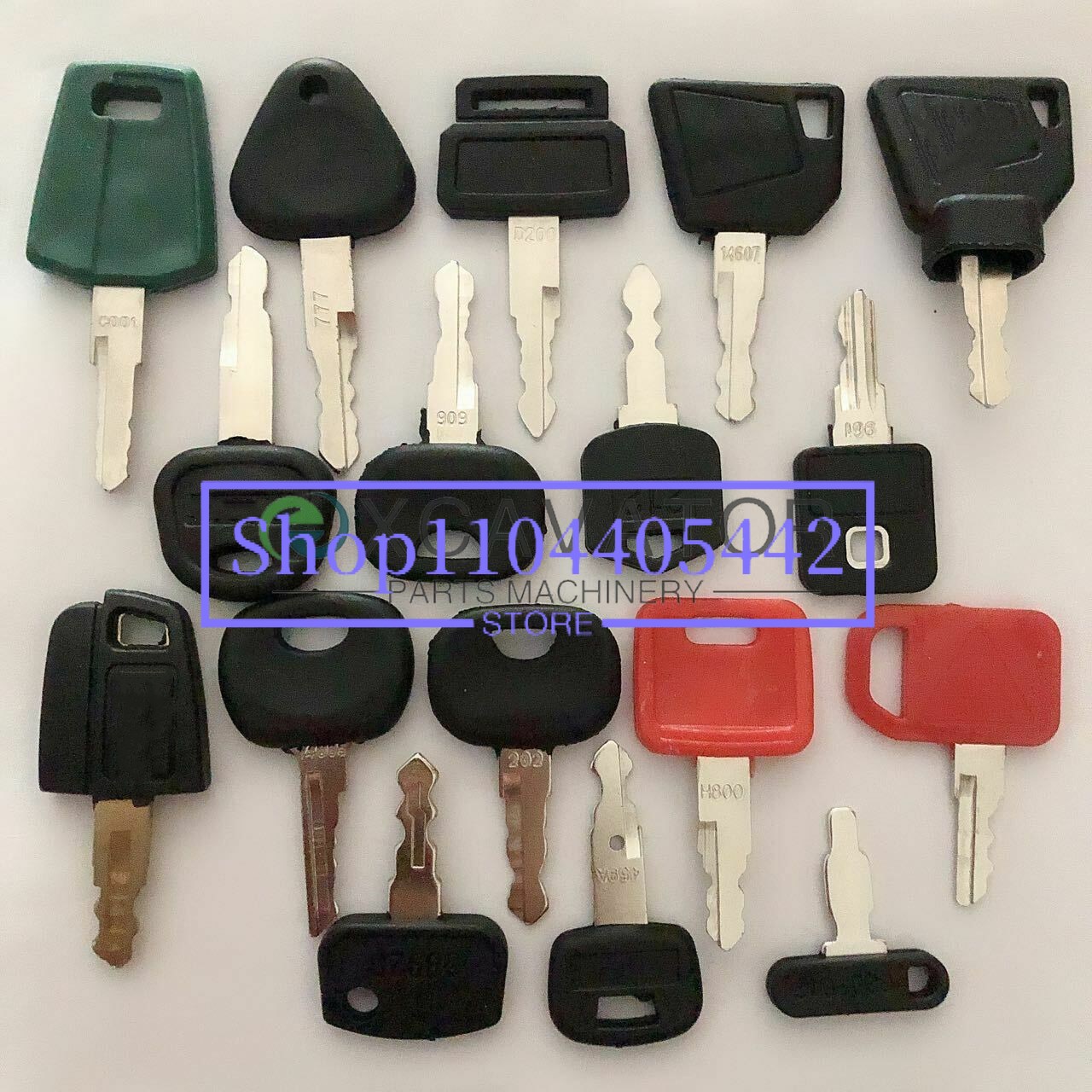 Juego de 30 llaves de encendid - Heavy Equipment Key Set reseña y precio