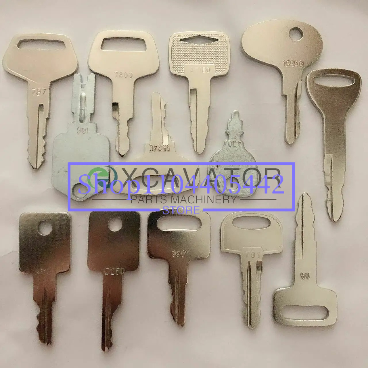 Juego de 30 llaves de encendid - Heavy Equipment Key Set reseña y precio
