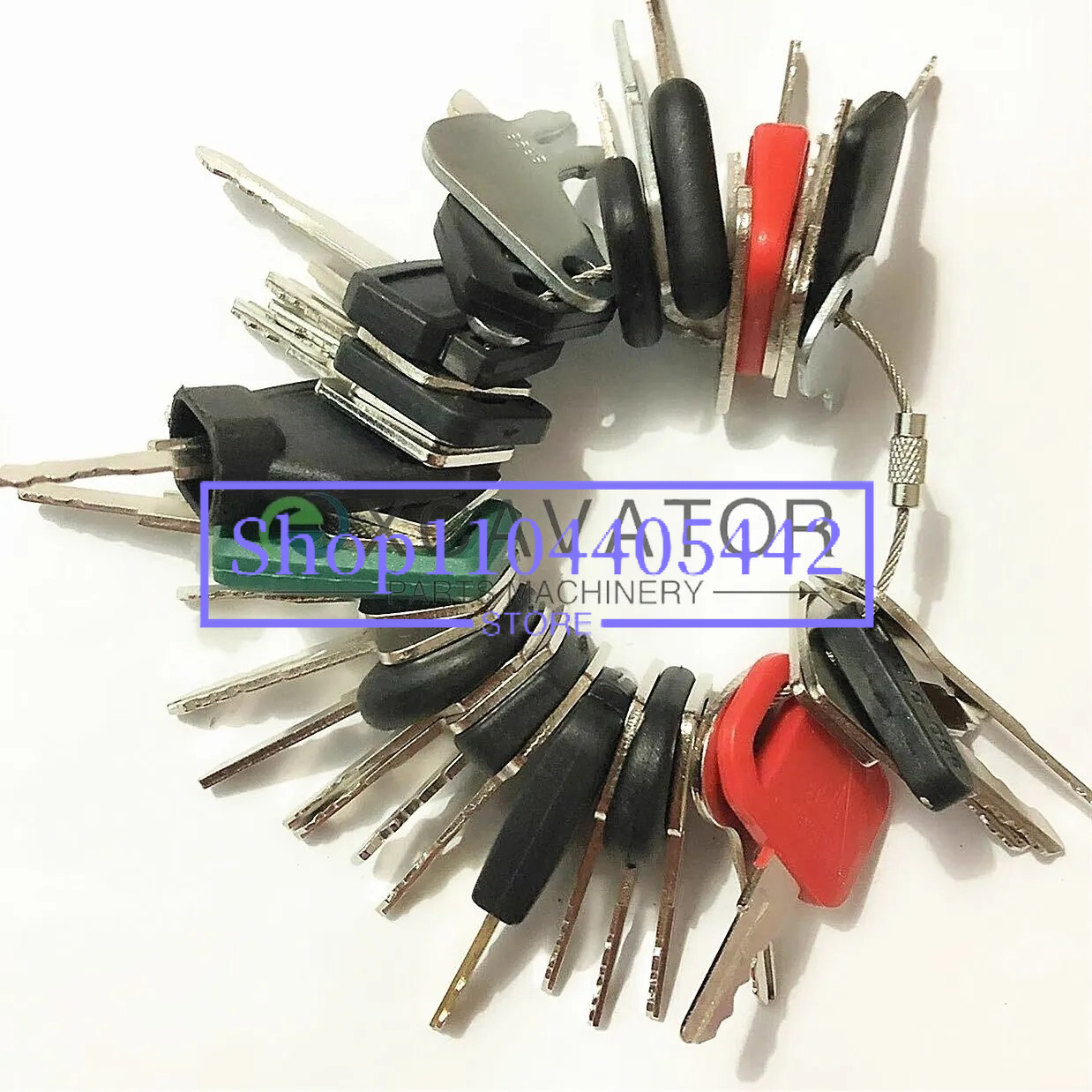 Juego de 30 llaves de encendid - Heavy Equipment Key Set reseña y precio