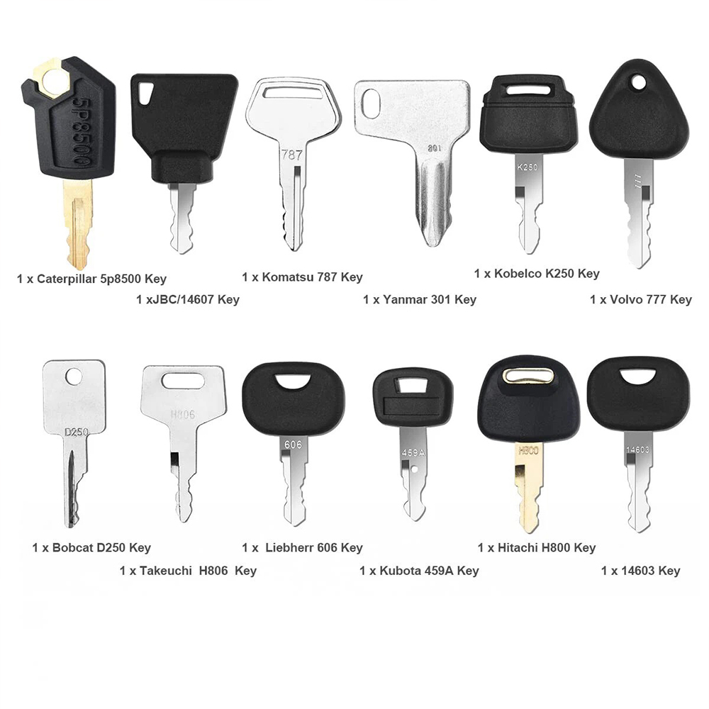 Juego de llaves de encendido p - Heavy Equipment Key Set reseña y precio